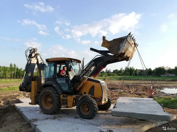 JCB экскаватор-погрузчик Домодедово аренда планиро