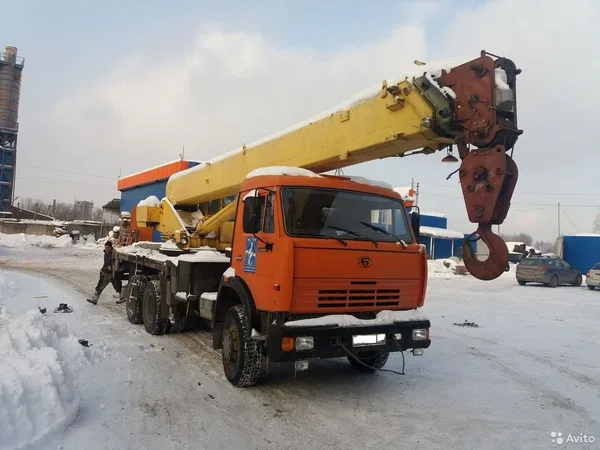 Услуги автокрана 25т круглосуточно