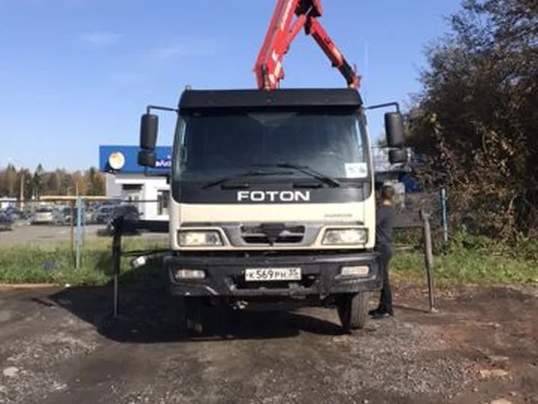 Бортовой грузовик с КМУ FOTON