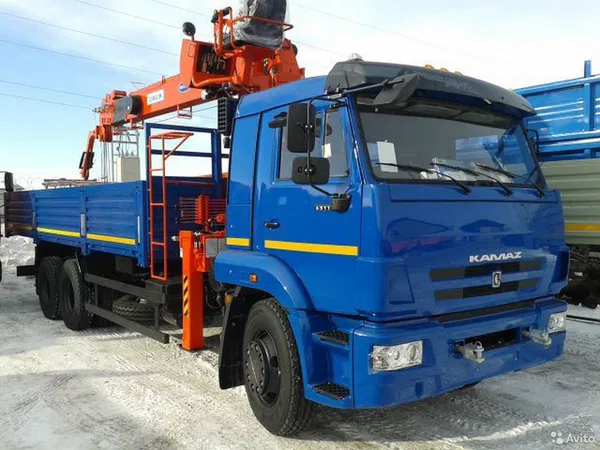 Услуги манипулятора камаз 65115 С кму kanglim KS 1