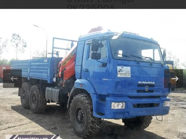 Кранборт вездеход камаз с Кму 4 тонны