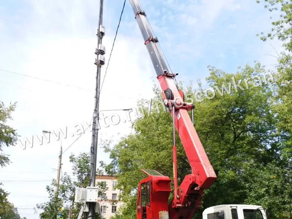 Автовышка телескопическая 40 м