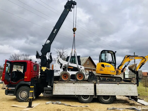 Услуги мини экскаватора мини погрузчика bobcat
