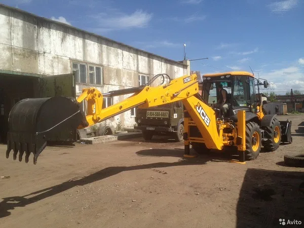 Услуги Экскаватора-погрузчика, гидромолота JCB 3cx