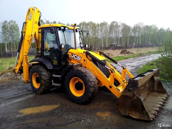 Зеленогорск аренда экскаватора погрузчика JCB