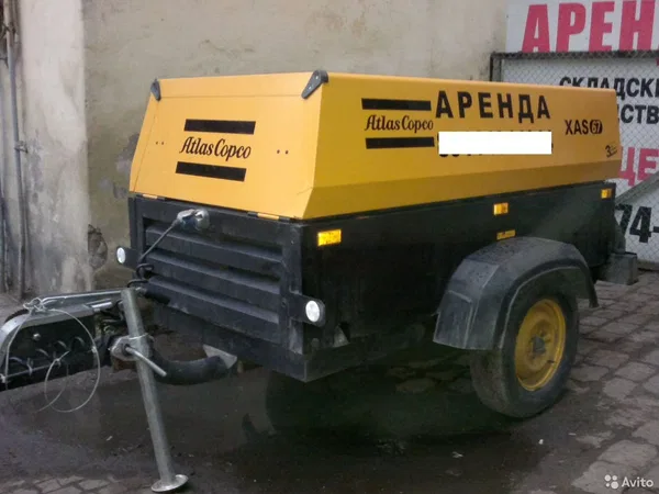 Аренда компрессора atlas copco