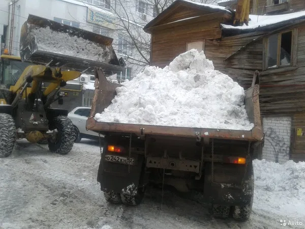 Уборка территории от снега, Вывоз снега