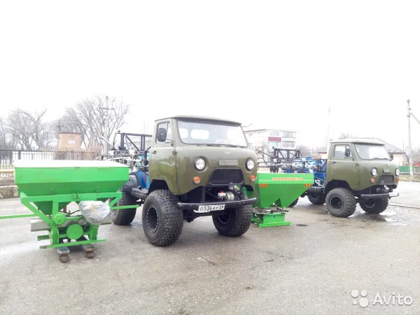 Самоходный опрыскиватель АХА (Агрохимавто) на шасси УАЗ 3303