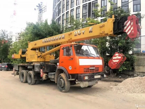 Услуги автокрана 25т и 14т