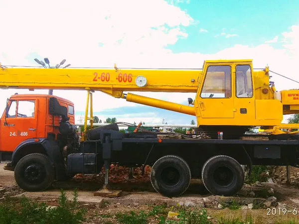 Автокран 25т 21,7м аренда