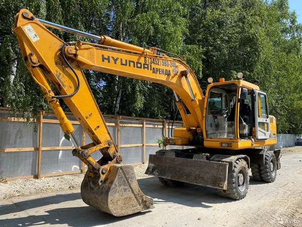 Аренда Колесных Экскаваторов Hyundai R170 W-7