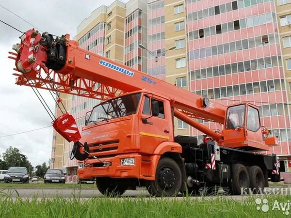 Аренда, услуги Автокрана от 16 до 25 тонн