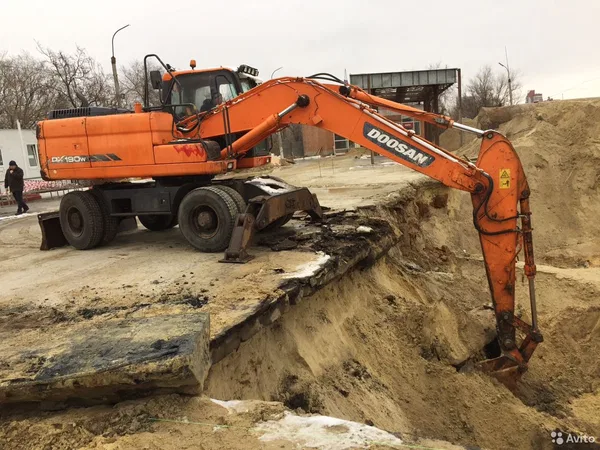 Аренда экскаватора Doosan dx190w
