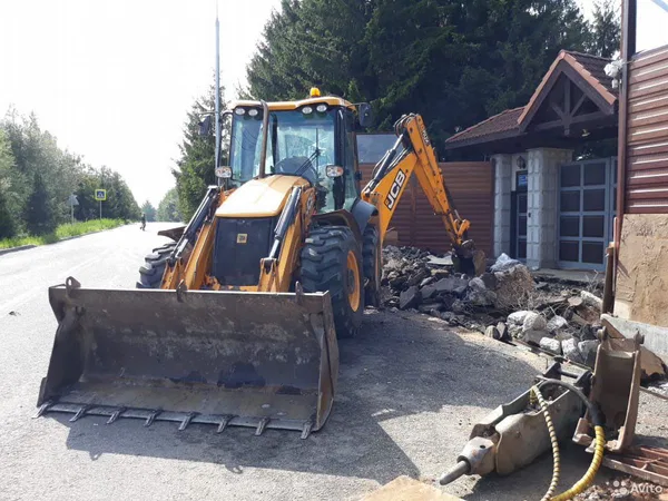 Аренда трактора экскаватора погрузчика Jcb