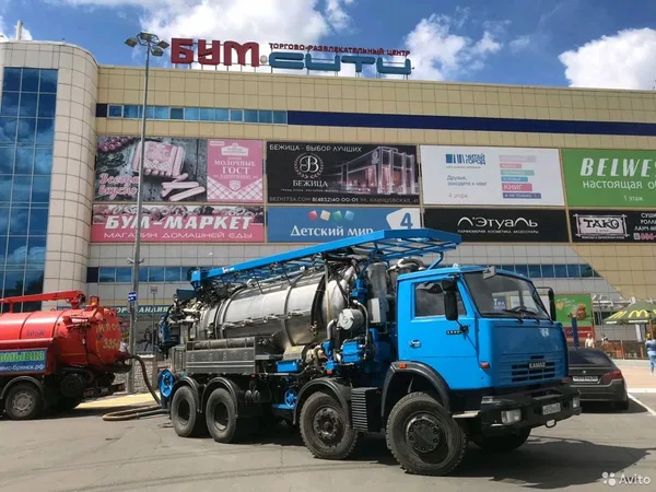 Илосос, прочистка канализации