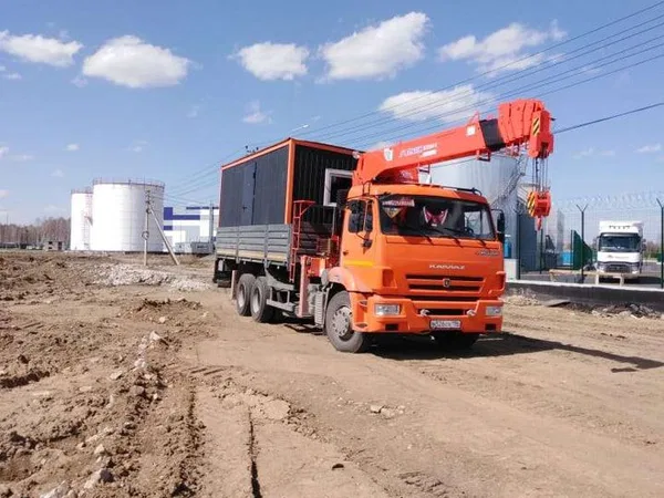 Аренда манипулятора борт 10т, стрела 7т