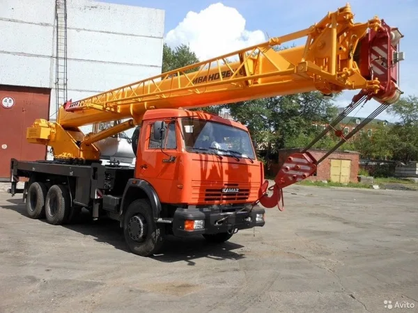 Услуги, аренда автокрана 25 тонн, стрела 21.7-40м