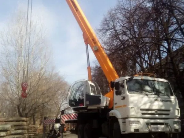 Аренда крана 25 тонн 31метр