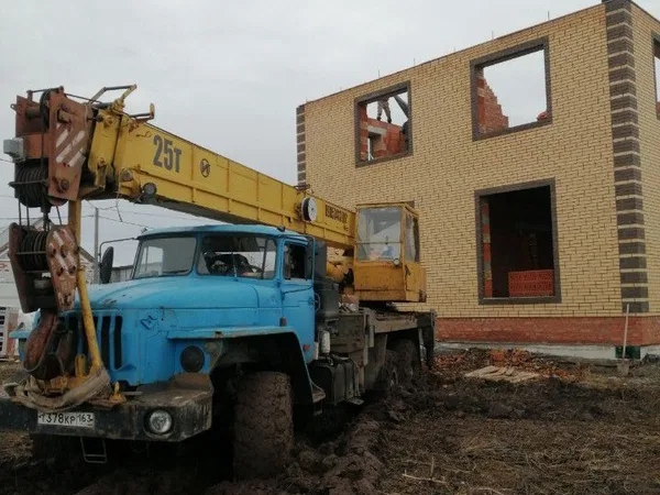 Услуги автокрана Ивановец-вездеход г/п 25т., L-21m