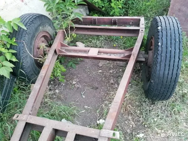 Тракторный прицеп одноосный