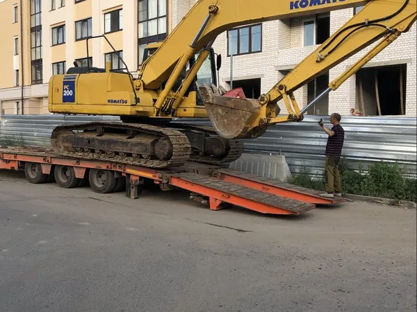 Аренда гусеничного экскаватора komatsu рс 200-7