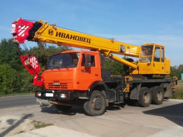 Аренда автокрана 25 тонн