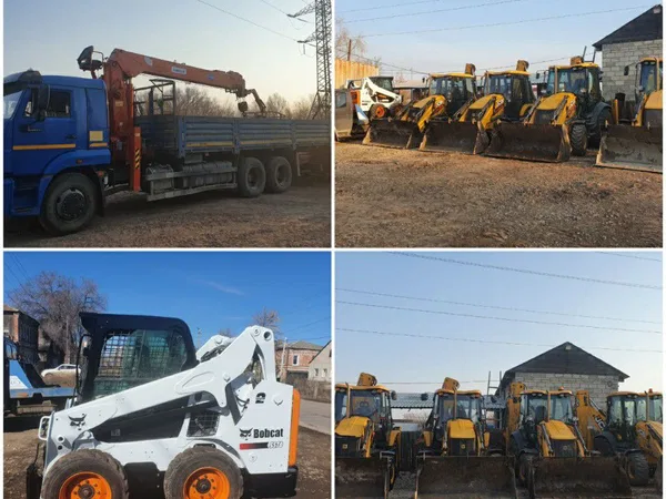 Экскаватор-погрузчик JCB бобкэт манипулятор 7т