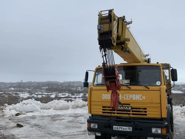 Услуги крана 25 тонн