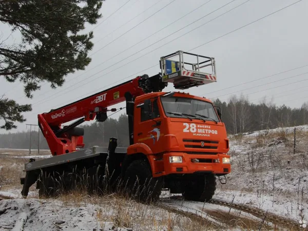 Аренда автовышки камаз