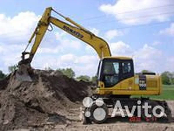 Арeнда колесного экскаватора komatsu pw160