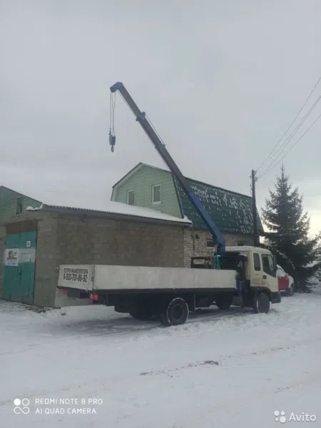 Услуги крана манипулятора