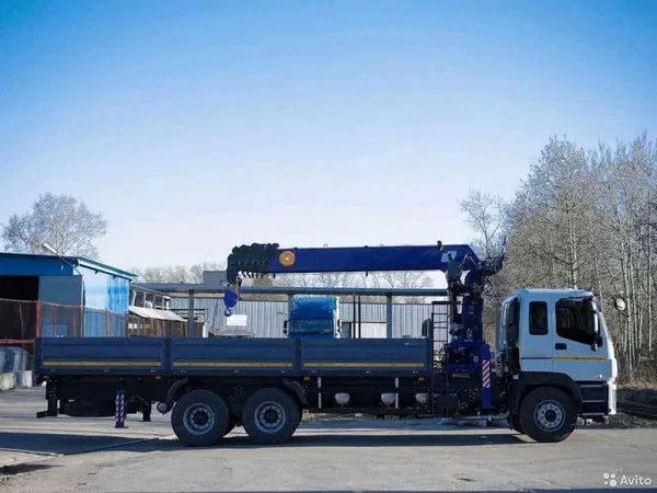 Манипулятор стрела 7 тонн, на базе isuzu CYZ52T-5