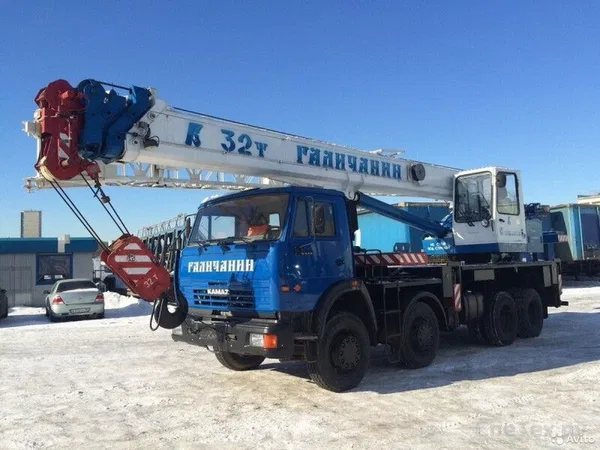 Услуги Аренда автокрана 32 тонны