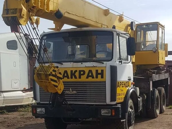 Услуги автокрана 32 тонны