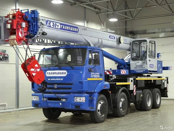 Аренда автокрна 32 тонны 31 метр+гусек 9 метров