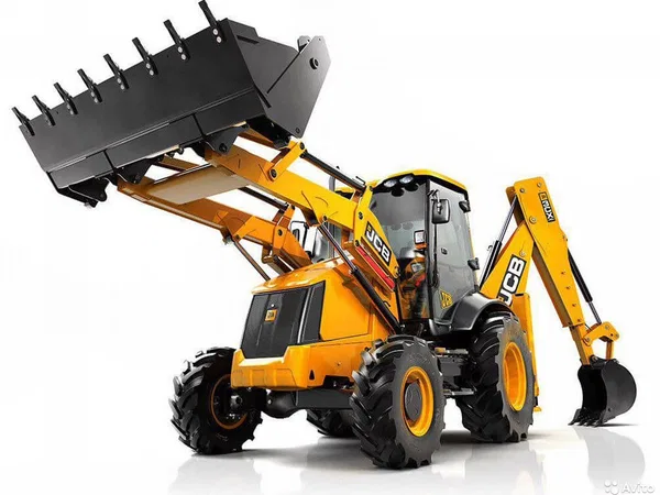 Экскаватор погрузчик JCB в аренду