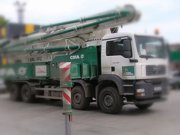 Аренда автобетононасоса cifa 36 и 52 метра
