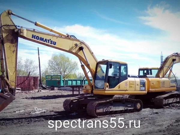 Аренда Услуги Экскаваторов komatsu PC200-7
