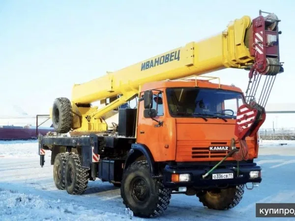 Аренда автокрана 25 т