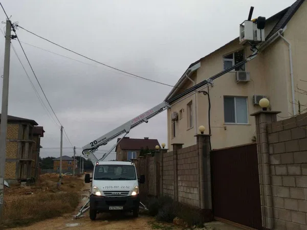 Аренда,услуги автовышки 20м