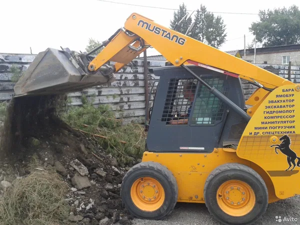 Услуги мини погрузчика