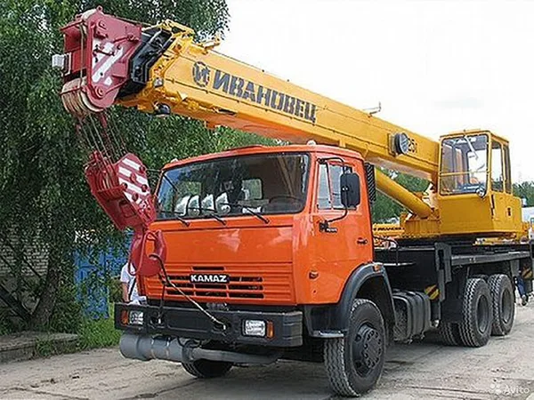 Аренда автокрана 25 т, стр 22 метра, Екатеринбург