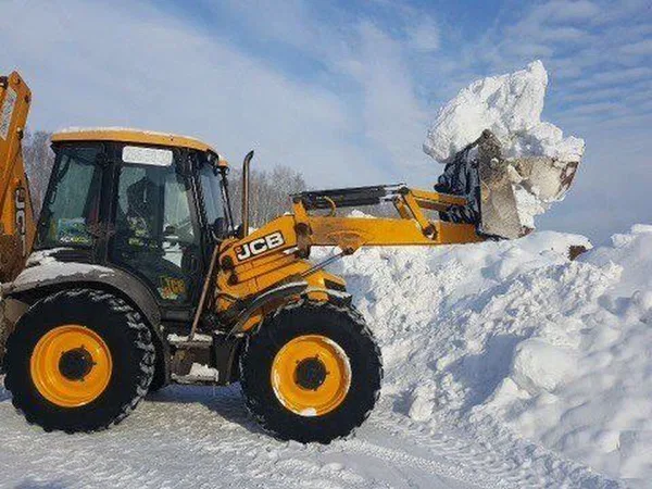 Погрузчик экскаватор, уборка снега, трактор JCB,Ар