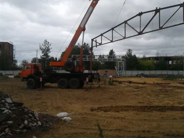 Аренда автокрана 25т 21м вездеход