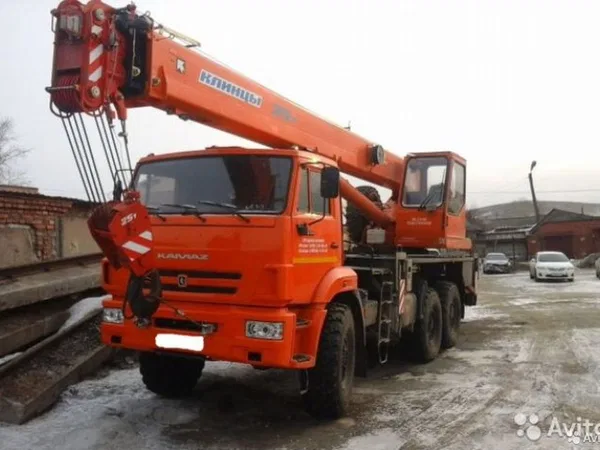 Аренда автокрана 25тн вездеход