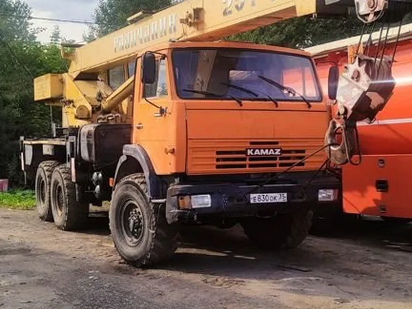 Услуги автокрана 25т
