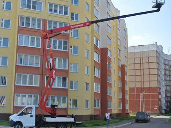 Автовышка услуги аренда 22м на базе Газель