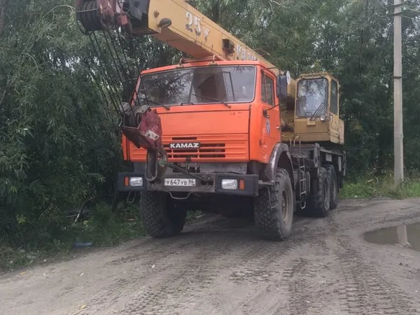 Услуги Автокрана 25т, Вездеход