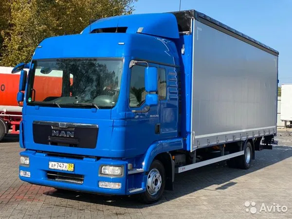 Тентованный грузовик MAN TGL 12.250