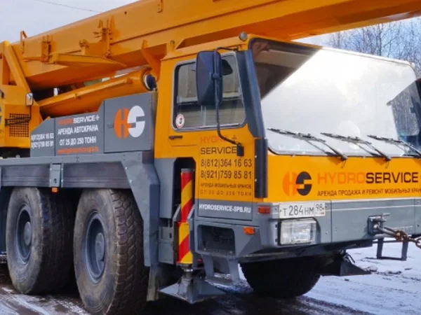 Аренда автокрана 50 тонн (Liebherr LTM 1050)